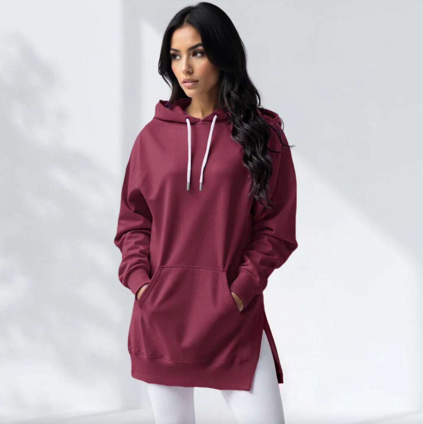 PinkSugar Oversized Hoodie Dress