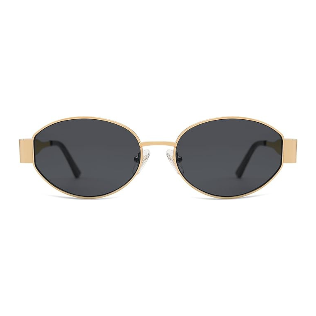 Oval Metal Sunglasses