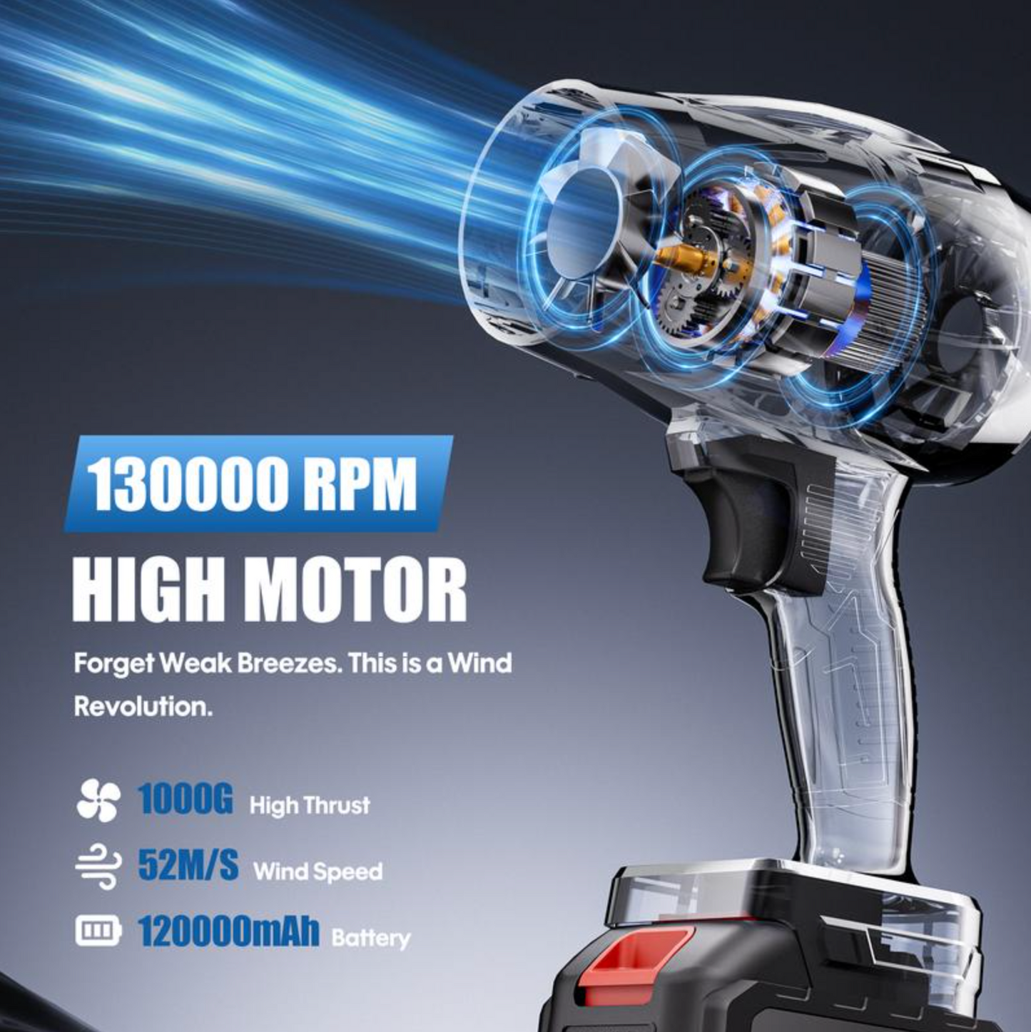 Turbo Jet Electric Leaf Blower