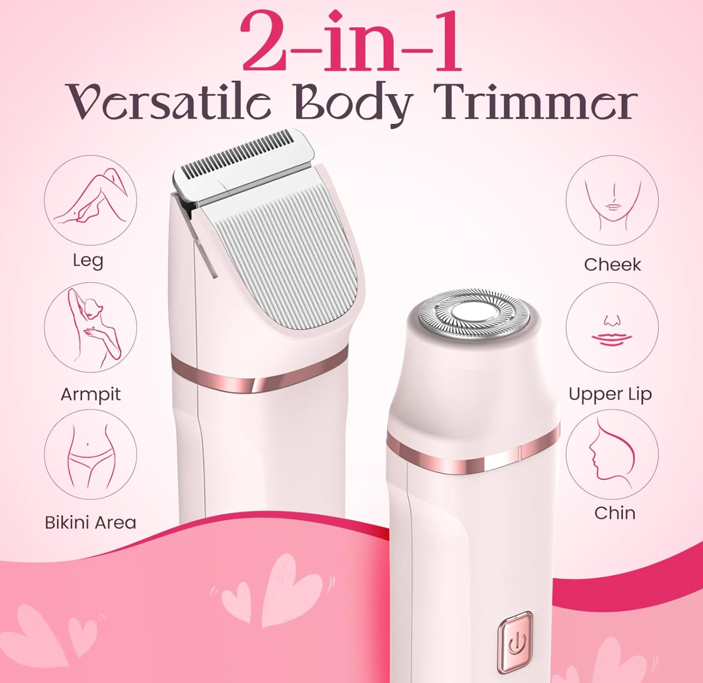 Pink Sugar Ultimate 2-in-1 Body Shaver