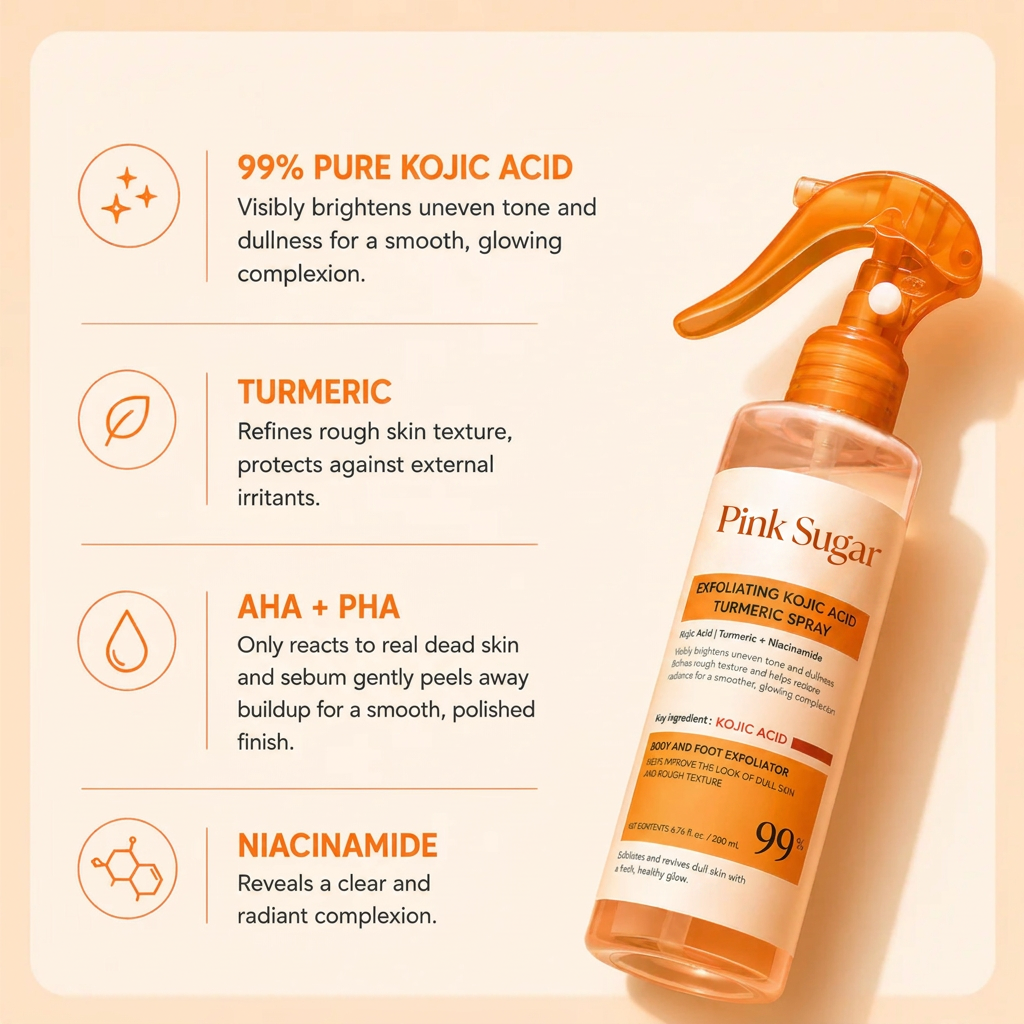 Pink Sugar Brightening Peel Shot Spray